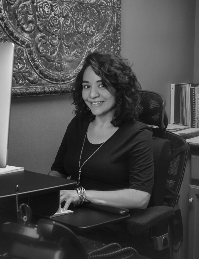 Hazel is the head legal assistant and bilingual interpreter at Denison's Zupp and Zupp law firm